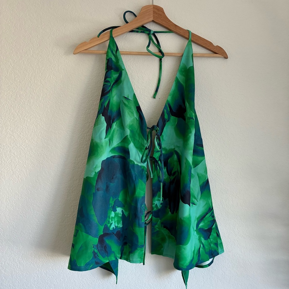 LUISA TOP - CALISTA GREEN - Picture 4 of 6